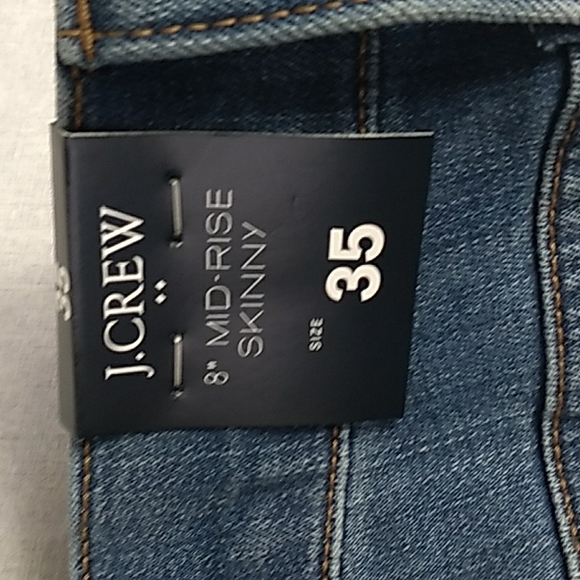 J crew women skinny jeans pants 👖 size 35 nwt - Picture 5 of 8